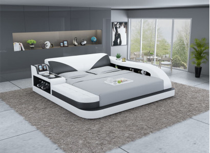 Multifunktion Bett Doppelbetten Modernes Bettgestell Betten 180x200cm